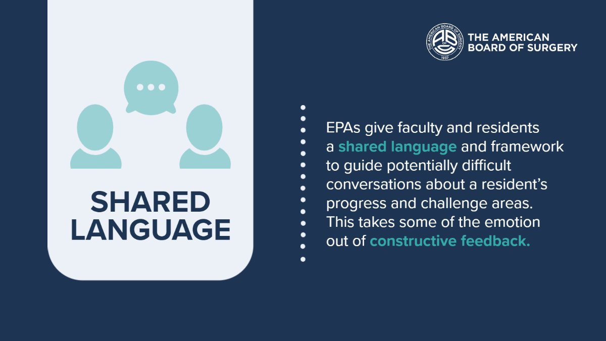 How can #EPAs and micro-assessments be used to support a resident who may be struggling? EPAs can be the basis of the conversation and relationship a resident has with their faculty, providing guidance and clarity. Learn more: ow.ly/HMtC50OhuO6
