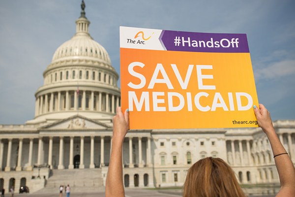 TheArcUS's tweet photo. ICYMI: The U.S. could hit the debt ceiling as early as June 1. This bill could result in millions of people losing access to Medicaid! Send a message NOW to tell Congress: NO Cuts to Medicaid and NO Work Rules! https://t.co/VKTHVmPKcO
 #WeActWednesday #SaveMedicaid https://t.co/3MNsXqPA9A