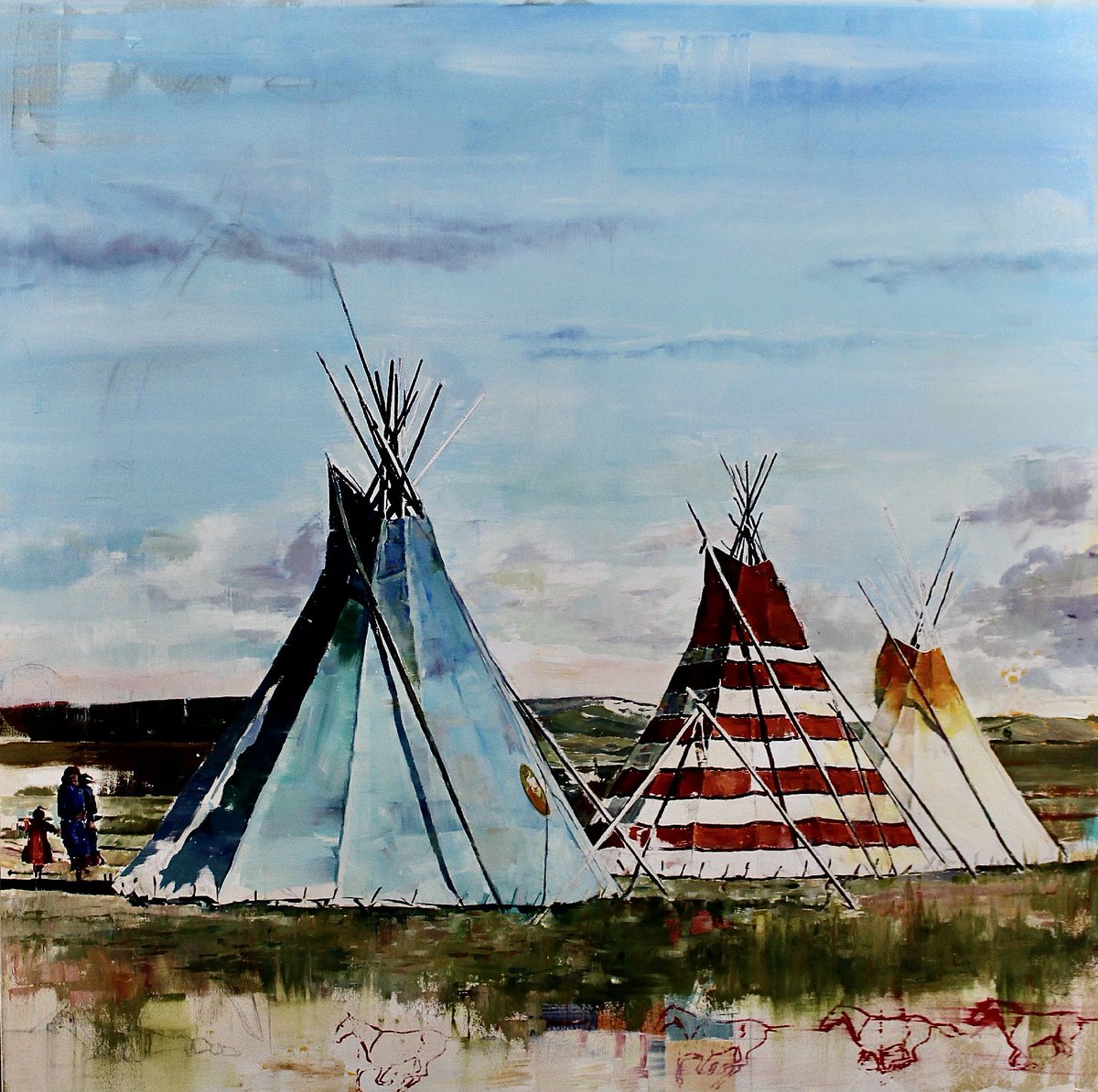 Douglas Schneider is known for combining blocks of color with detailed images. In his work, Schneider says, he is able to employ his draftsmanship and his passion for expressionism simultaneously.
loom.ly/dM3uACM
#diehlgallery #douglaschneider #contempoaryart #westernart