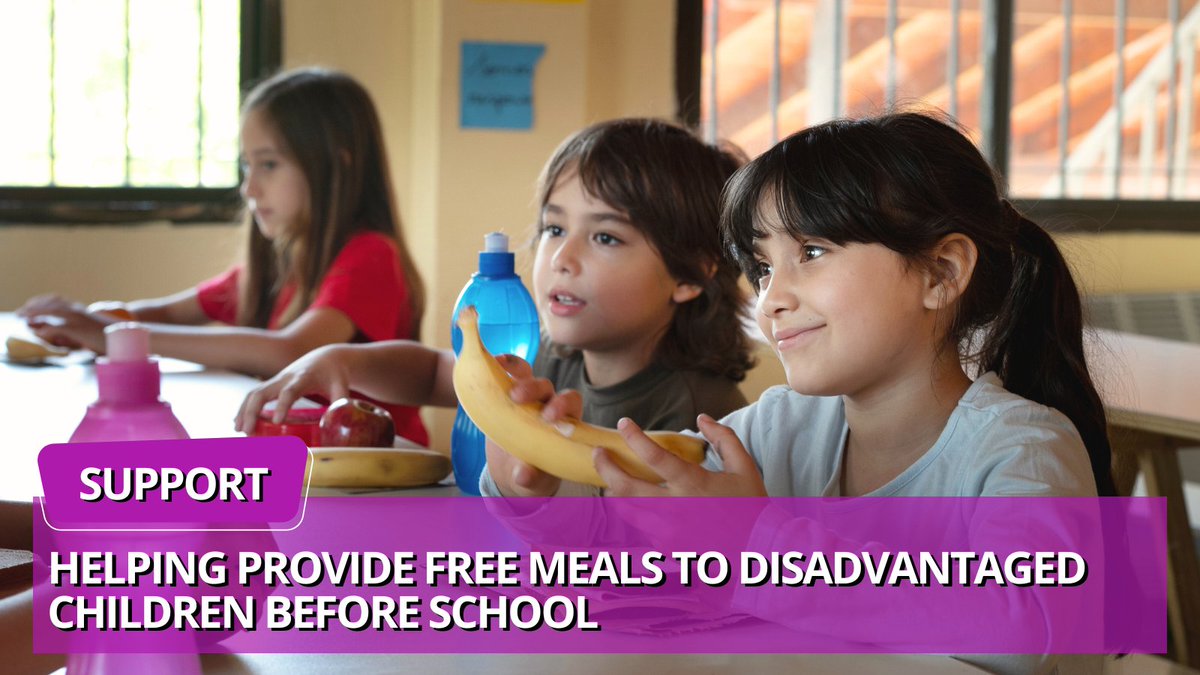 Currently there are almost 4M children living in food poverty in the UK. 

To help tackle this issue, we've given £60,000 to <a href="/magic_breakfast/">Magic Breakfast</a> an incredible charity working to create the best start in life for disadvantaged children and young people loom.ly/iJxjvaI 🙌