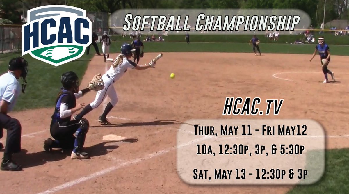 IndianaSRN's tweet photo. The 2023 @HCACDIII Softball Championship starts tomorrow at 10a ET on https://t.co/68OiBsYiqq, where you always have a front row seat!
10a @MUSpartans vs @HanoverPanthers 
12:30p @FCGrizAthletics vs @DC_Athletics 
3p  @Transysports vs TBD
5:30p @MSJ_Athletics vs TBD https://t.co/PFaN8kGFtQ