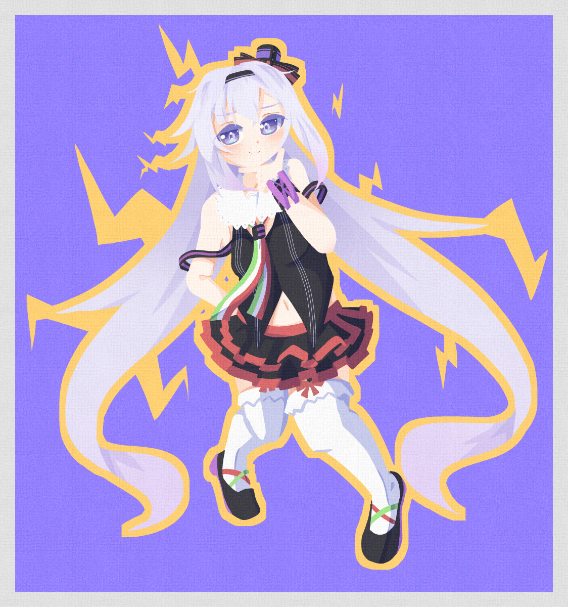 「#ピノの自由帳 電気耐性持ちお嬢様」|多圧のイラスト