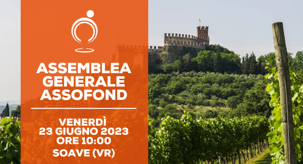 #SaveTheDate 23 giugno Assemblea Generale 2023, presso Rocca Sveva a Soave (VR), programma in fase di definizione <a href="/CarloBonomi_/">Carlo Bonomi</a> <a href="/Confindustria/">Confindustria</a> 

Per iscriversi 👉assofond.it/assemblee-nazi…