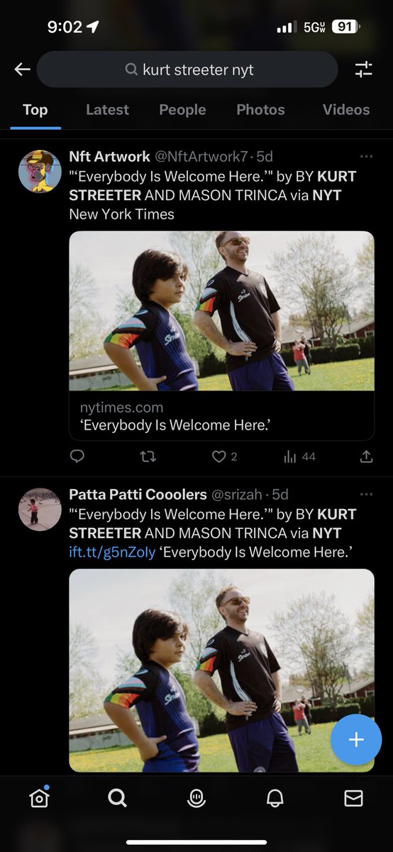 PouncingZebra's tweet photo. Has anyone ever tried to search a Journalist or Article on Twitter?

Results are flooded by spam accounts tweeting character for character the same tweet to articles. 

These “big names” are obviously paying to unethically alter the algorithm in their favor https://t.co/zeR6hSPduA