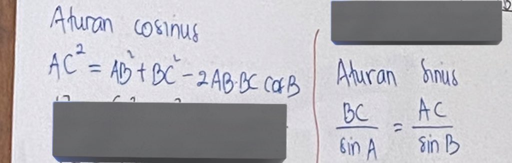 nitip rumus pk buat ku baca sebelum tidur trigonometri, aritmatika, limit, aturan cosinus & sinus