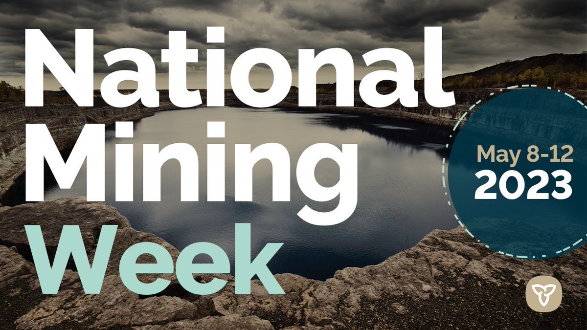 It’s #NationalMiningWeek! Mining helped build Ontario, and we’re working to make this province the world’s #1 mining destination. Minister @GeorgePirieMPP’s Building More Mines Act will help secure supply chains for critical minerals we need for the electric vehicle revolution.