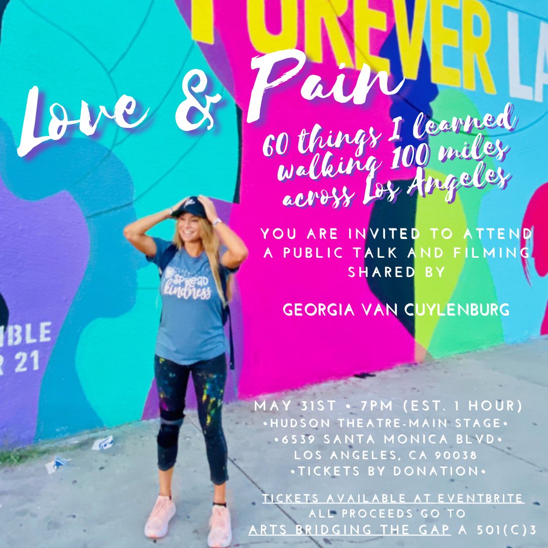GeorgiaVanC's tweet image. if you are in LA and if you are free May 31 I would love to share this night with you! Tickets avail here: eventbrite.com/e/love-pain-60… @hudsontheatres @unityearth1 @artsbridgegap #livetaping #liveperformance #socialchange