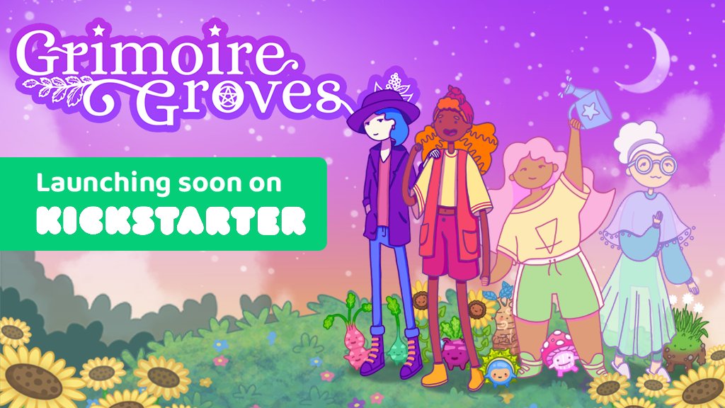 🌱✨Exciting news everyone!✨🌱

We will be launching a Kickstarter campaign for Grimoire Groves very soon!

Follow the Pre-Launch page to be notified when the campaign is ready for launch or wishlist the game on Steam! 💜⬇️

kickstarter.com/projects/stard…

#WishlistWednesday