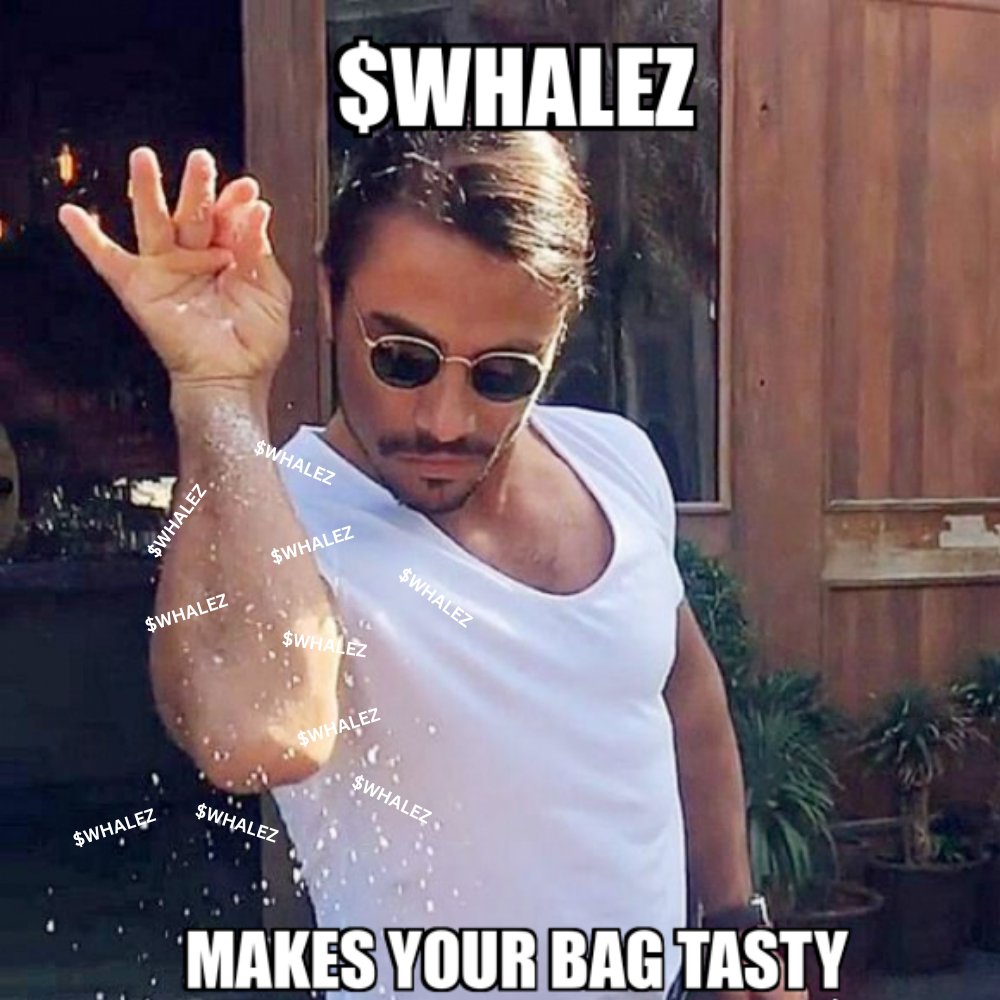 $WHALEZ Makes your bag tasty!

Giving away $50 worth of $WHALEZ to 10 random people

1. Follow <a href="/whalezcoin/">$WHALEZ Coin</a> <a href="/WhaleTogether/">WhaleTogether</a> 
2. Like &amp; RT this post
3. Comment: "I ❤️ $WHALEZ + your ETH wallets"

Let's #WHALEZ Together! 🐳🐳🐳

$PEPE $BOB $RIZZ
