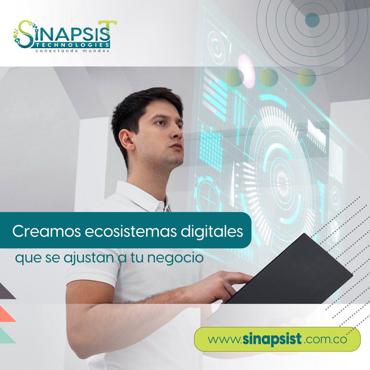 Sinapsis_T's tweet photo. 🌐A partir de un sitio web puedes sofisticar tus negocios con el desarrollo de ✅soluciones digitales empresariales.

Conoce más con nosotros:
➡️ https://t.co/Ix4bmWoDJJ https://t.co/lmSnbOKfx5
