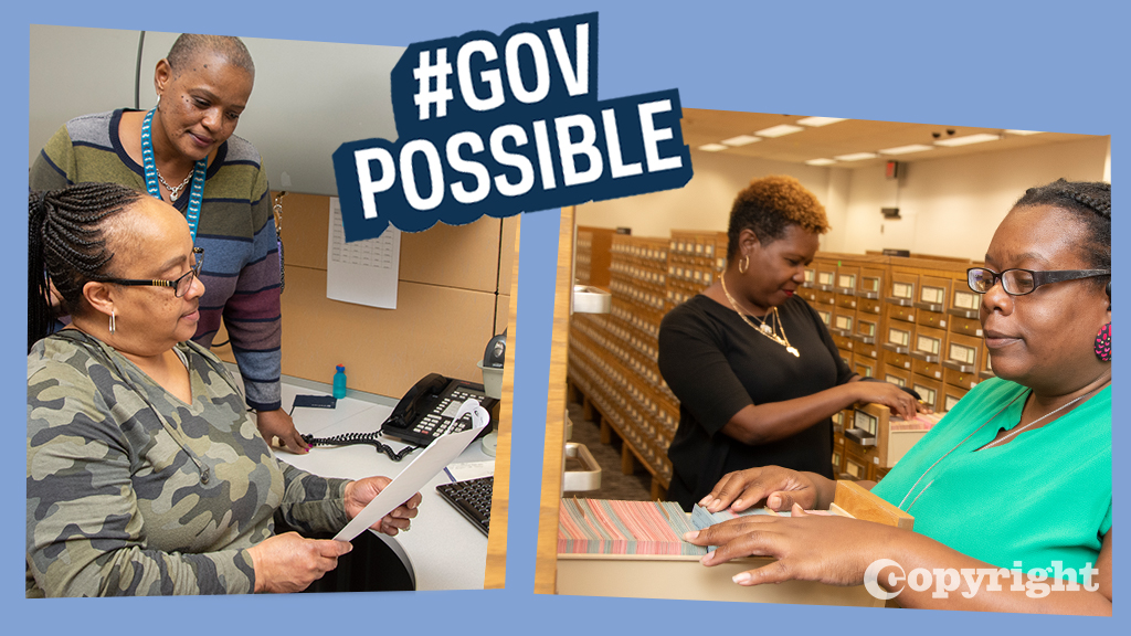 The Copyright Office’s dedicated public servants support the copyright system, helping to make it accessible to as many people as possible. Thank you for all you do to support creativity in our country. #PSRW #GovPossible #CopyrightForAll