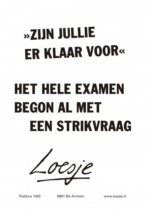 Deze week beginnen de eindexamens. Wij wensen iedereen heel veel succes! #eindexamens #waddinxveen