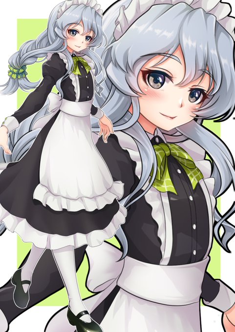 山雲ちゃんメイド
#メイドの日 