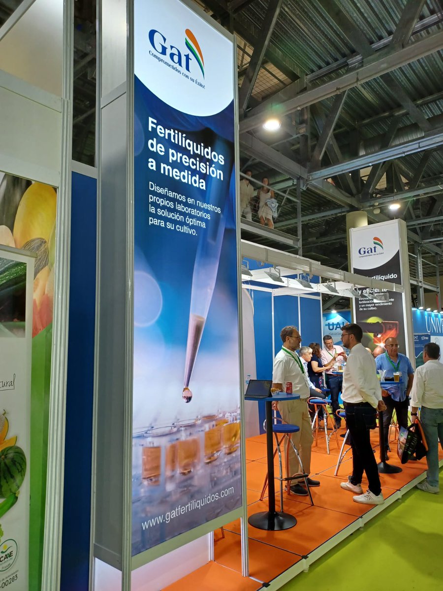 GatFertiliquido's tweet photo. Ven a visitarnos a nuestro nuevo stand de #Infoagro2023 @InfoagroExhibit , la IV edición de la Feria Internacional de Agricultura Intensiva, del 10 al 12 de mayo en el palacio de exposiciones y congresos de Aguadulce, Roquetas de Mar (Almería). Te esperamos! https://t.co/cWquj8UmAa