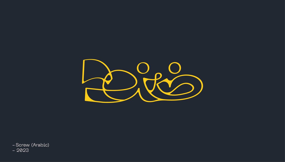 moamer080's tweet image. from the Arabic typography project. 
Full HQ : behance.net/gallery/169833…

#arabictypography #3dtype #لو #الوايلي #تايبوجرافي #كاليجرافي #blender #تصميم #chrome @DesMeet @Designers_Sup @DesignersChamb @des_platform