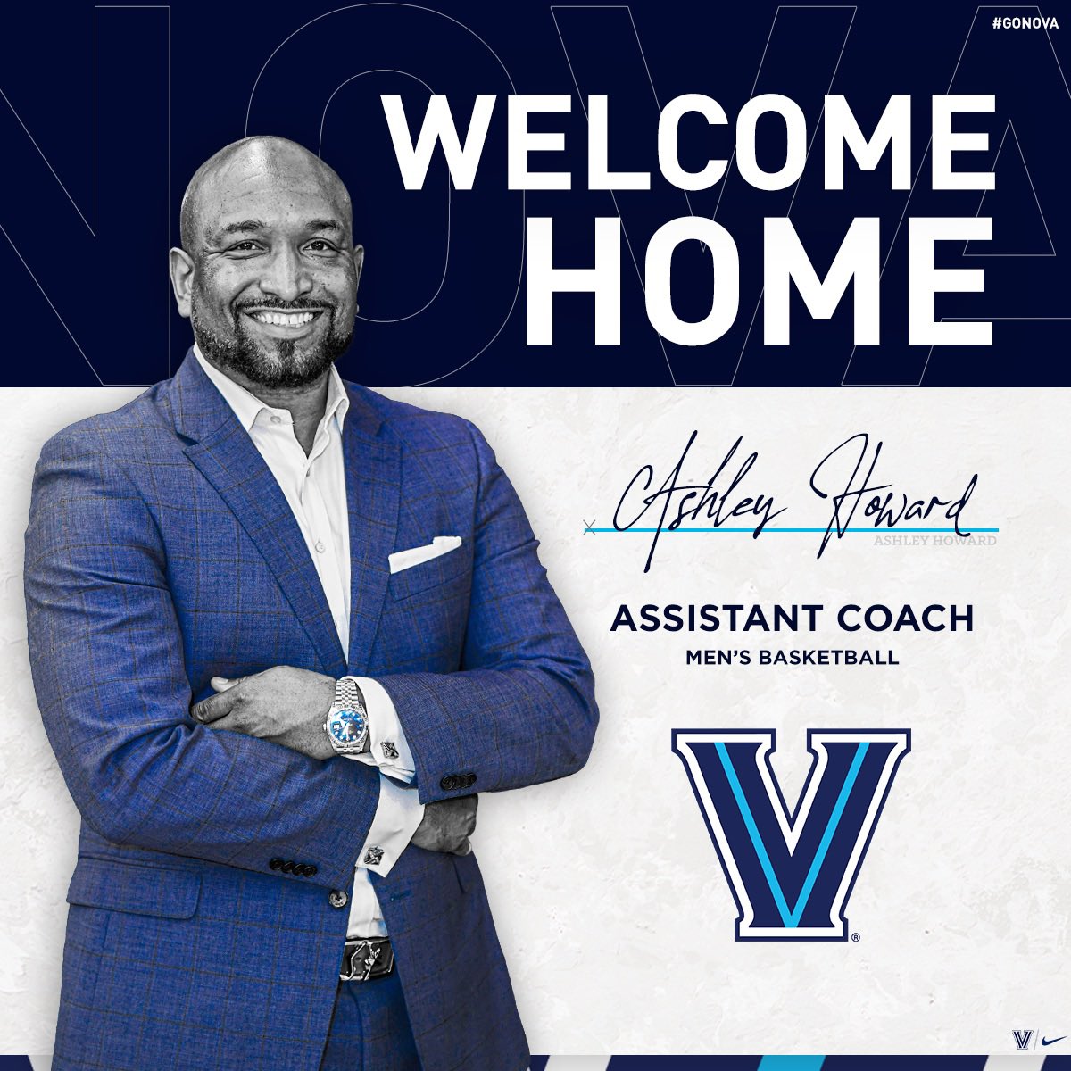 kyleneptune's tweet photo. Excited to welcome back home, 2 time National Champ @CoachAshHoward! Ash is a great addition with years of experience and familiarity with the Villanova way! https://t.co/jXqJhAhT82