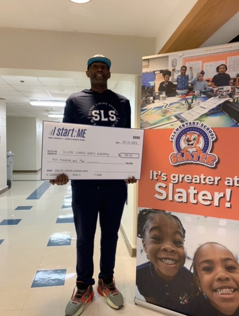PBS_Atlanta's tweet photo. Our partner @_StartME is a free small business training program that supports entrepreneurs in South Atlanta. One of @SlaterPBSA's own, Markeal King, was the recipient of the Community Impact Award for his business, @SLS_Academy1. https://t.co/pvSZFo7Zqa