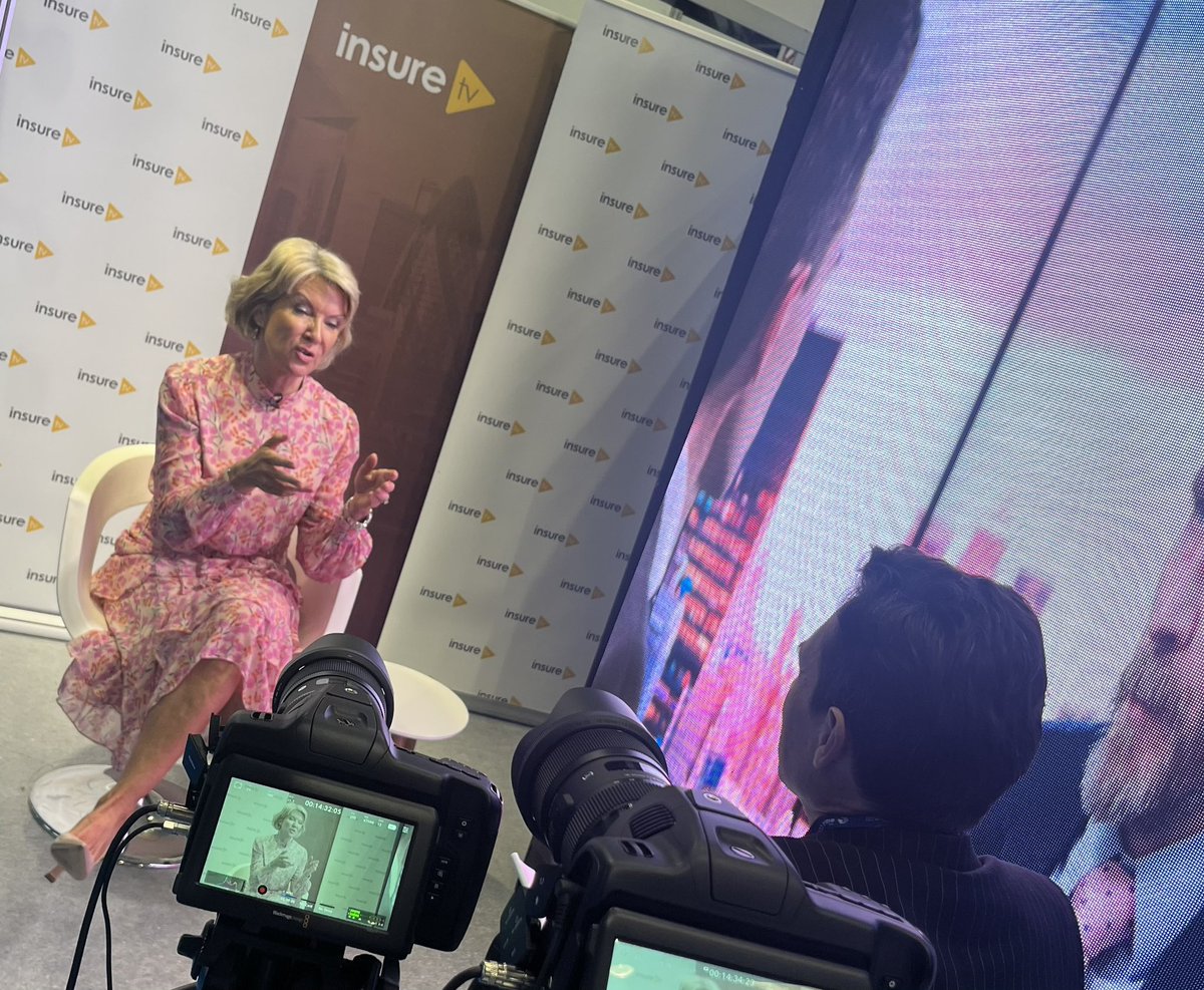 Our Director, @Donna_Scully, is now taking part in an interview with @insure_tv at #BIBA2023 this afternoon!