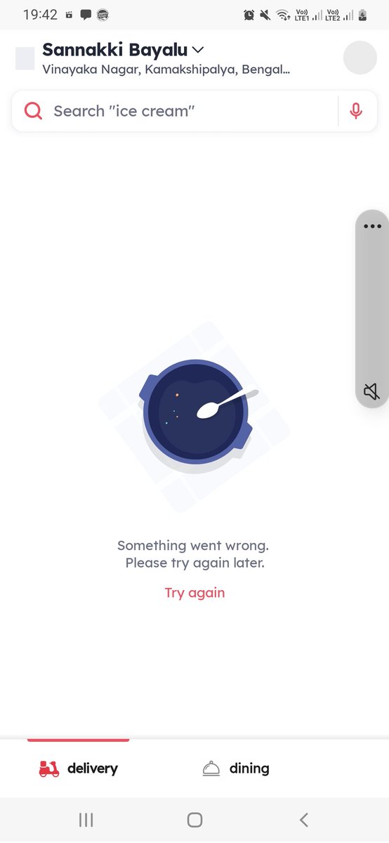 sunilkks0507's tweet photo. Is @zomato down, app not loading https://t.co/Bv2qUd1ioU