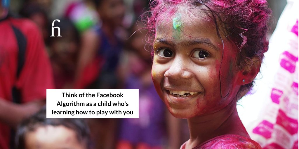 HowGMW's tweet image. Think of the #FacebookAlgorithm as a child who's learning how to play with you. She needs to be rewarded when she gets it right!
Read about this and more in our latest blog - howgreatmarketingworks.com/facebook-algor…
#Facebook #FacebookMarketing