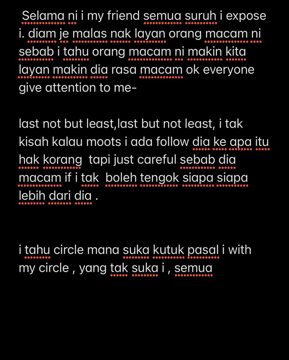 Itsroseslove's tweet photo. Sometimes kita rasa malas nak fikir pasal orang lain. 

Bila umur dah makin meningkat ni, dah malas nak ambil peduli pasal orang yang suka mengutuk, mengata belakang dekat kita. Buang masa, baik fikir pasal diri sendiri lagi bagus. https://t.co/7M8JtKhwhw