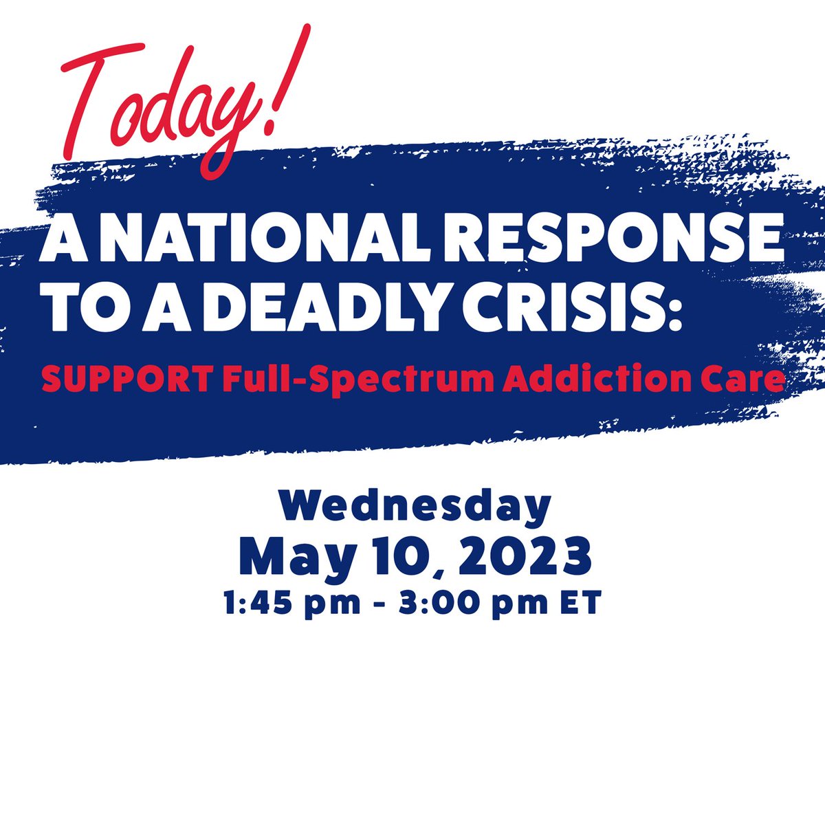 ASAMorg's tweet photo. Today leading experts on #addiction and recovery sit down with @levfacher to discuss how Congress can SUPPORT addiction care. Stay tuned to see live tweets from the briefing in coordination with @bmhsudtf https://t.co/3MWmaMclga