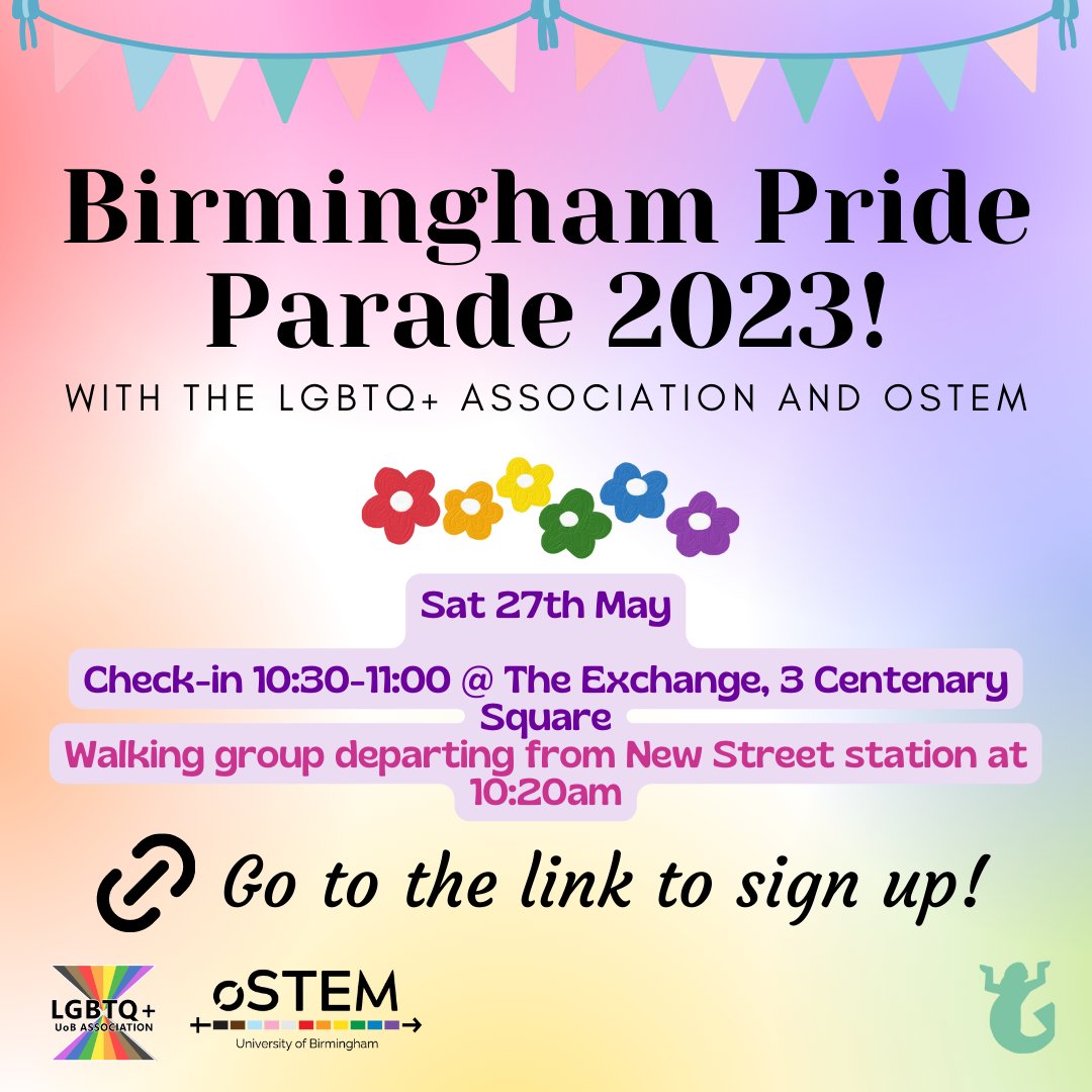 University of Birmingham LGBTQ+ Association tweet media