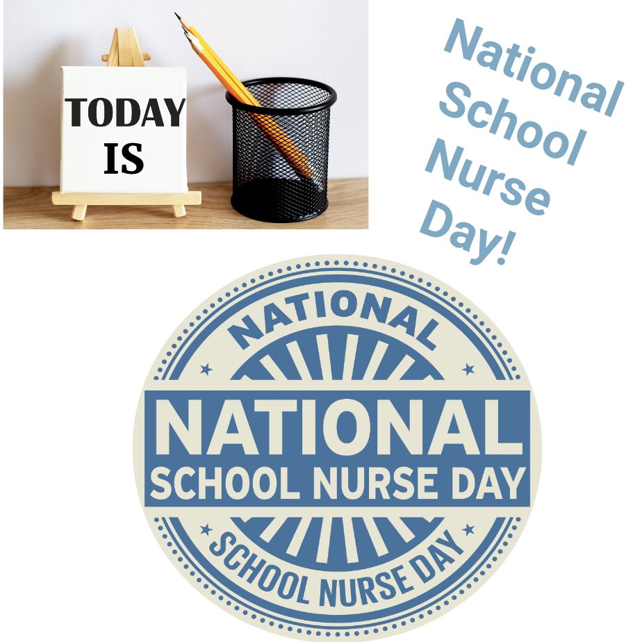 Happy National School Nurse Day to all the amazing nurses who keep our schools healthy and safe! Your dedication and hard work are greatly appreciated. #SchoolNurseDay #HealthHeroes #ThankYouNurses