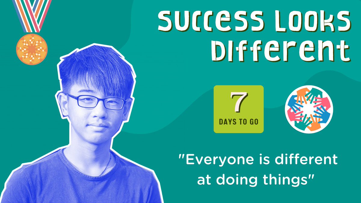 There are only 7 days to go until launch for the second annual Success Looks Different Awards! 🏅

Created by the #InclusionAmbassadors to recognise schools that celebrate how success looks different for everyone 🥳

Nominations open on Wed 17 May 2023.