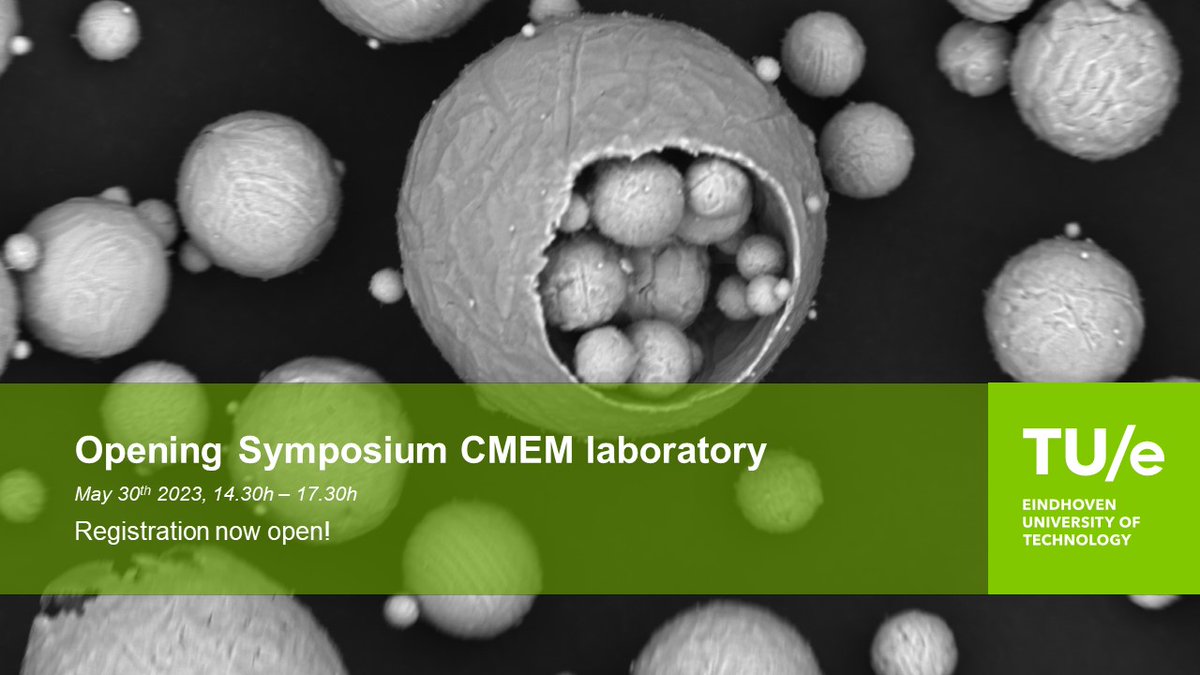 Are you synthesizing materials in liquids and would you like to know exactly what their native structure in solution is? May 30th during CMEM symposium you can be updated in 2 hrs on the latest possibilities in cryo and in-situ TEM. Program & registration: bit.ly/431o75x