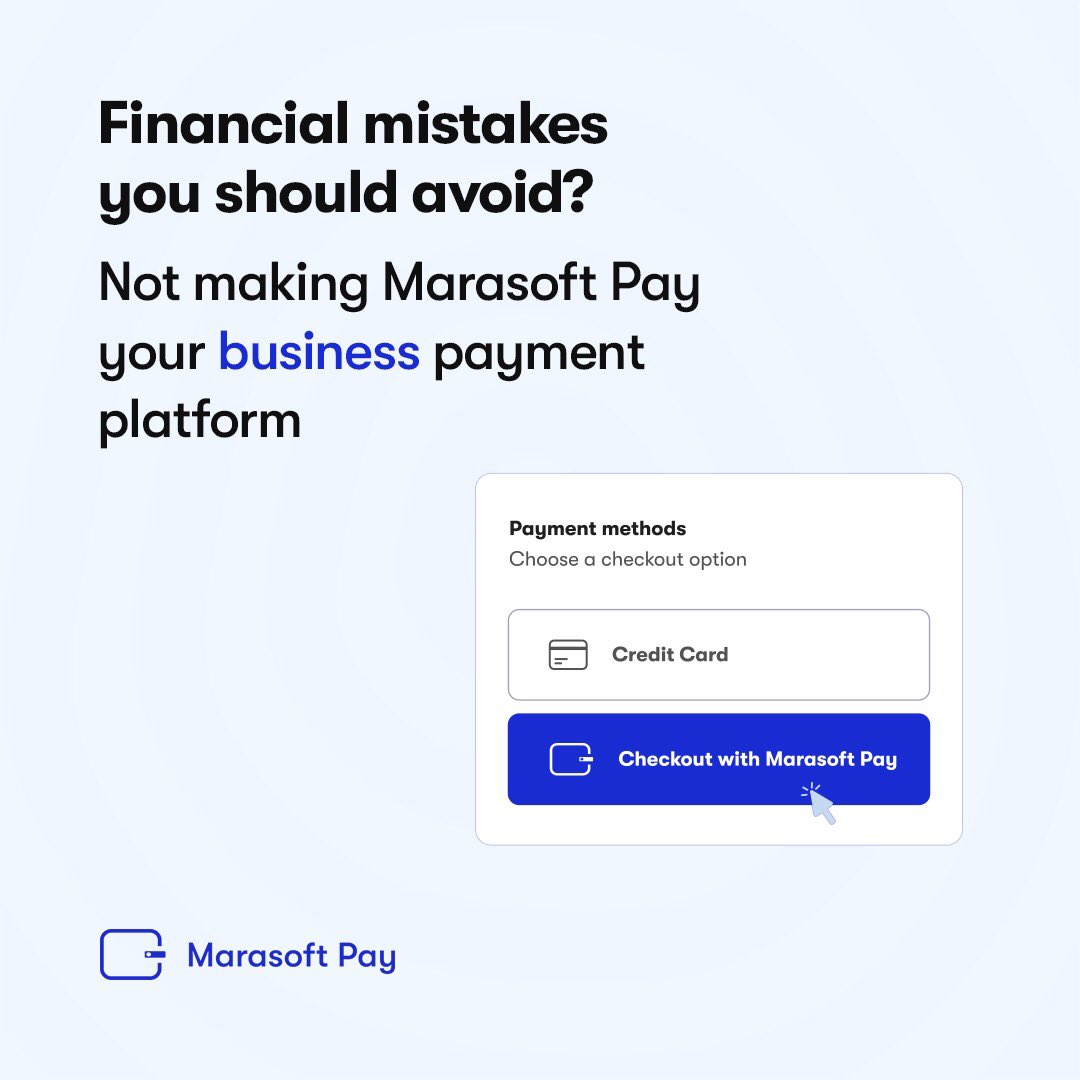 Create easy and secure payment solutions for your business (es) when you choose Marasoft Pay.

It is easy, it is safe, it is as simple as a wallet!

#marasoftpay #paymentsolution #paymentsolutionproviders #checkoutpage #easypaymentoptions