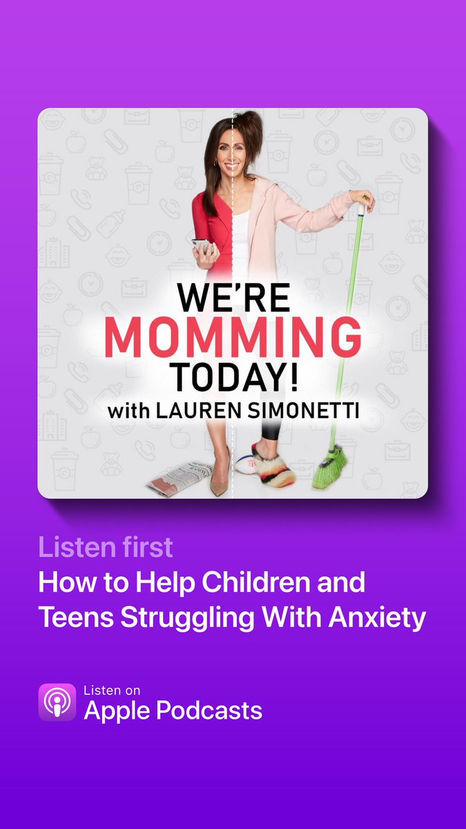 We're #Momming Today with @SimonettiLauren & the Director of #AnxiousNation, a documentary exploring #anxiety & our kids, about how to help children & teens struggling with #mentalhealth issues: buff.ly/3zTEHaa