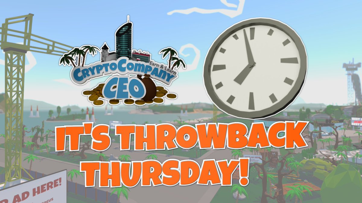 CryptoCompany9's tweet image. #GM:FRENS! Remember when you first heard of #CryptoCompanyCEO? What was your first impression? Let us know.

#cryptocompany #Web3Game #PlaytoEarn #hive