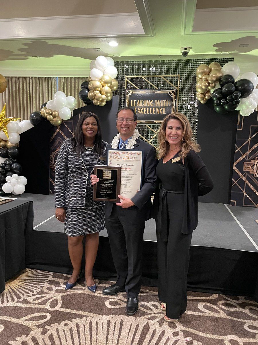 doctorchau's tweet photo. Leading with excellence is what we do in Los Angeles Unified! Thank you ACSA Region 16 for the recognizing me as the 2023 Central Office Administrator of the Year! https://t.co/ldw0eMERcw