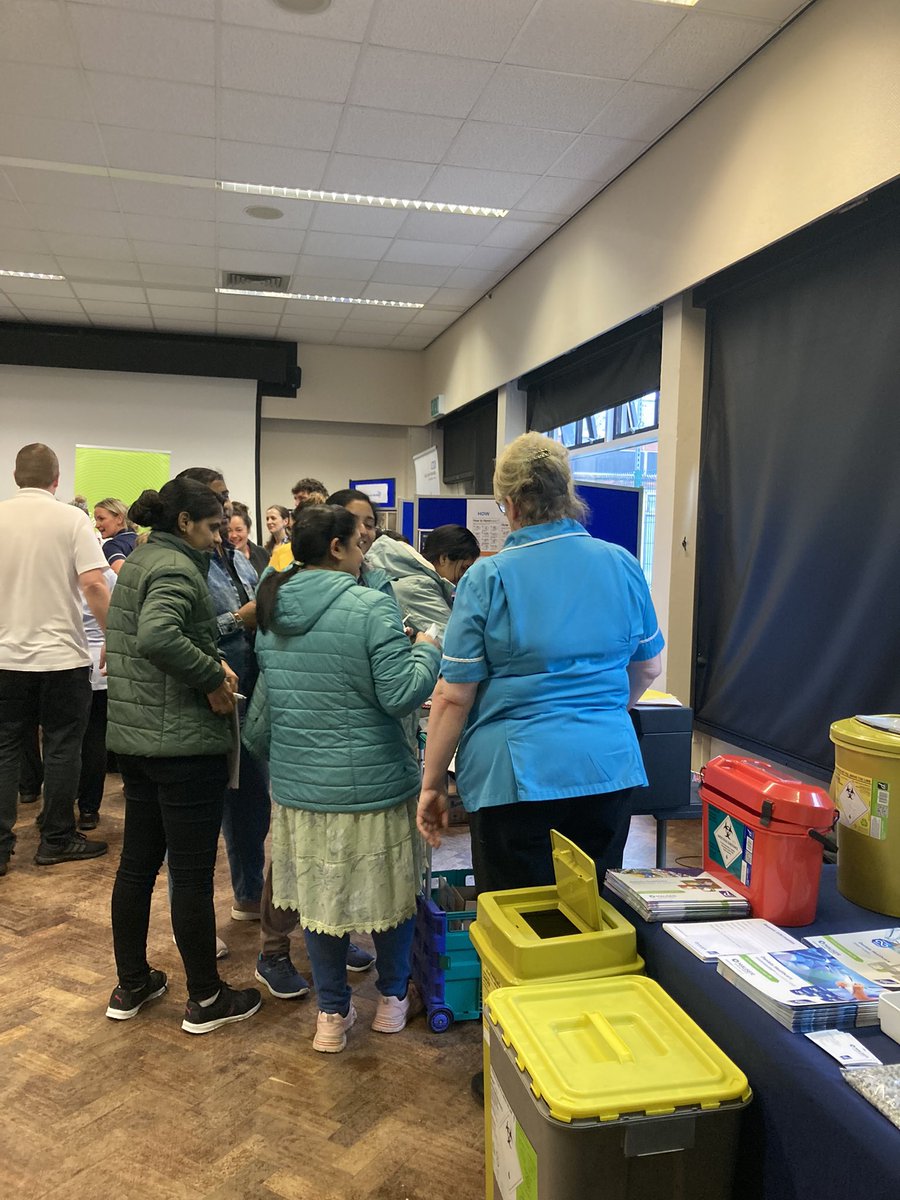 pefteammchft's tweet photo. Lovely to see such enthusiasm for the IPC exhibition today @scott1malton  @egerton_laura  @NickyMadeley22 @StaffsUNursing https://t.co/9xUAU6GweE