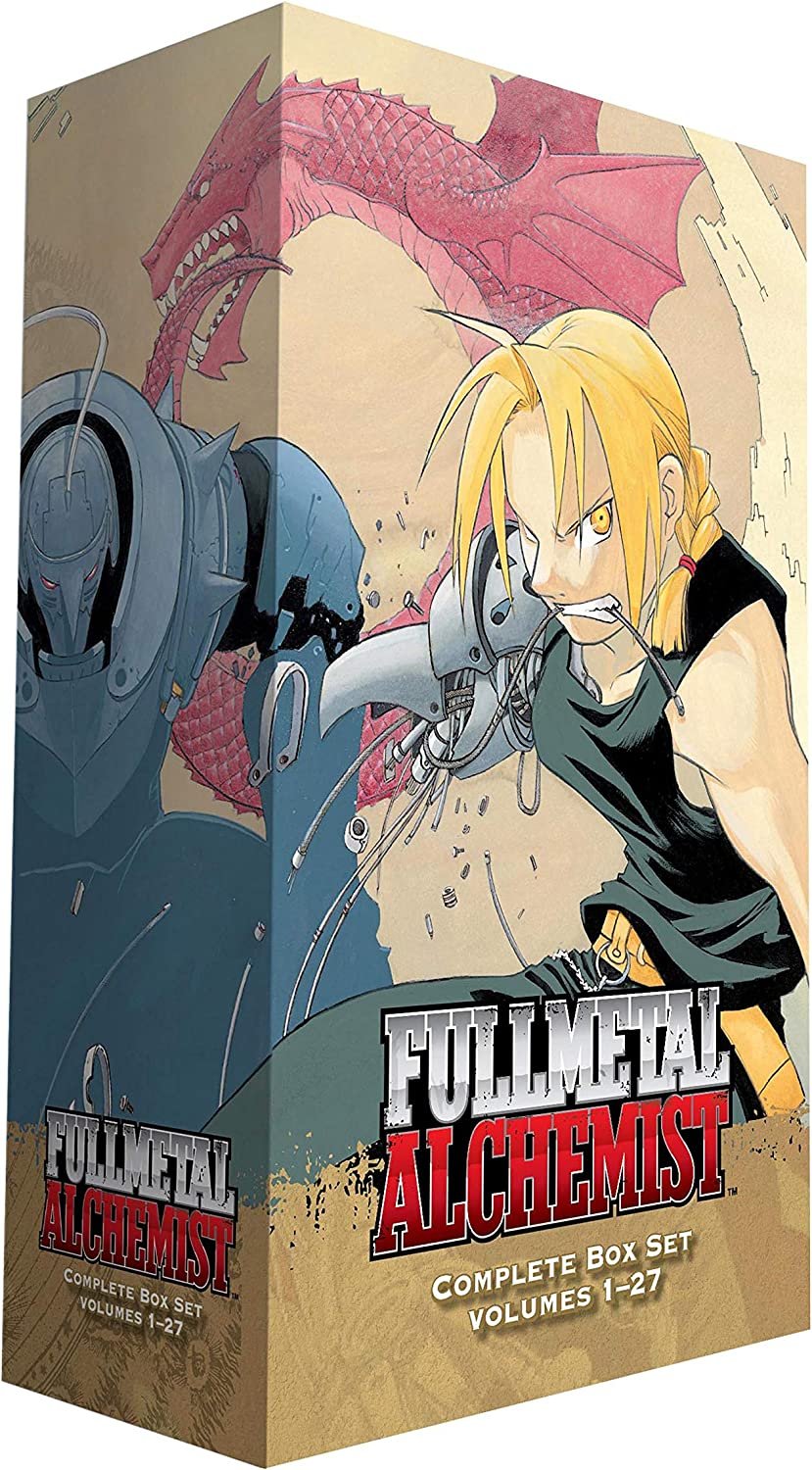 Otakus Brasil Shop on X: O Box de Fullmetal Alchemist da edição americana  eu achei bem bonito. Foi lançado em 2011 pouco tempo depois que o mangá foi  finalizado e conta com