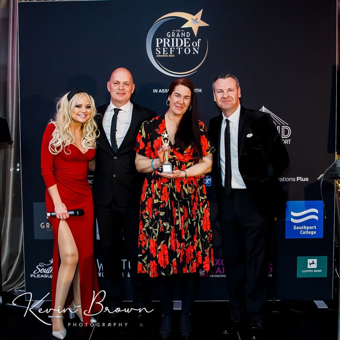 More from the Pride of Sefton Awards <a href="/Prideofsefton23/">Prideofseftonawards</a>  🏆 

Debbie Rogers founded <a href="/SeansPlace2/">Sean's Place</a>  in Bootle in 2020 following the tragic loss of her brother Sean to suicide the year before. 

We feel honoured to have sponsored such an award.

#charity #sefton #prideofseftonawards
