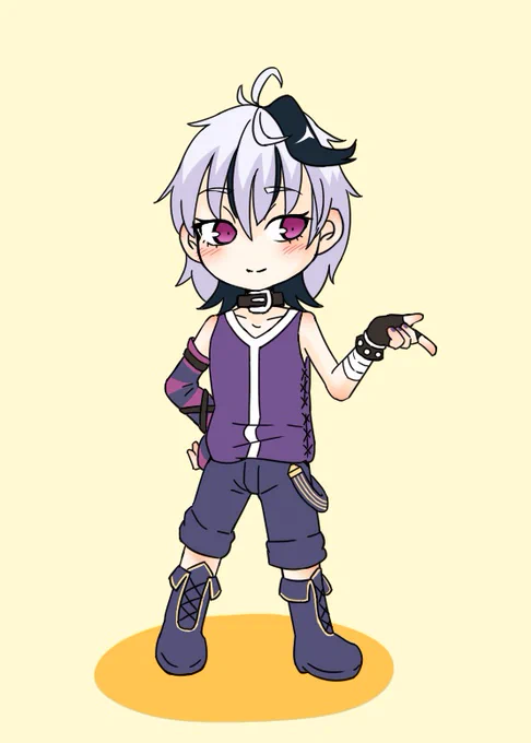 デフォルメふらわ #ふらわ〜と #v_flower