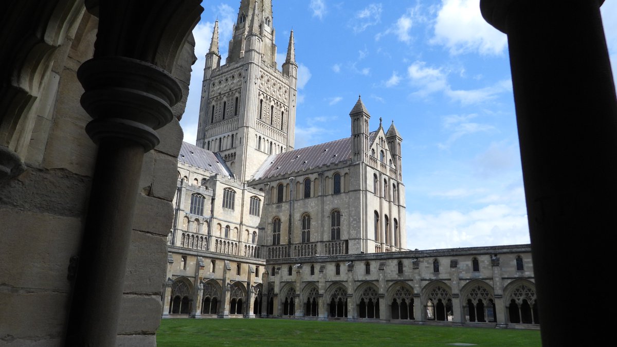 Todays trip to Norwich #norwichcathedral #norwichschool #norwich