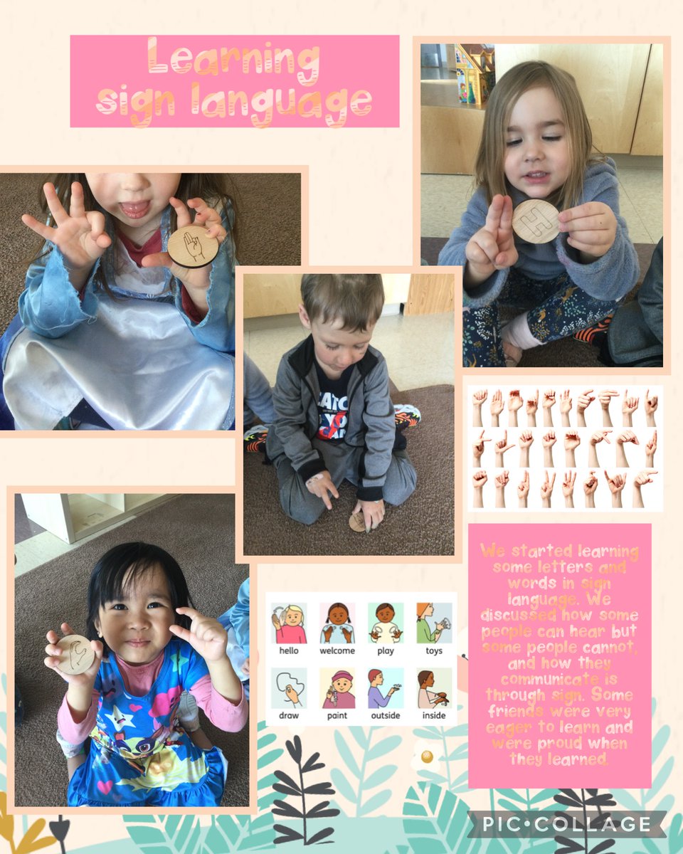 American Sign Language (ASL) is such a fantastic second language for children to learn. It is truly a beautiful and highly communicative language. The ASL alphabet can be a bit tricky for kids to learn so we have been using these tokens that Mrs.Jessica made for us.