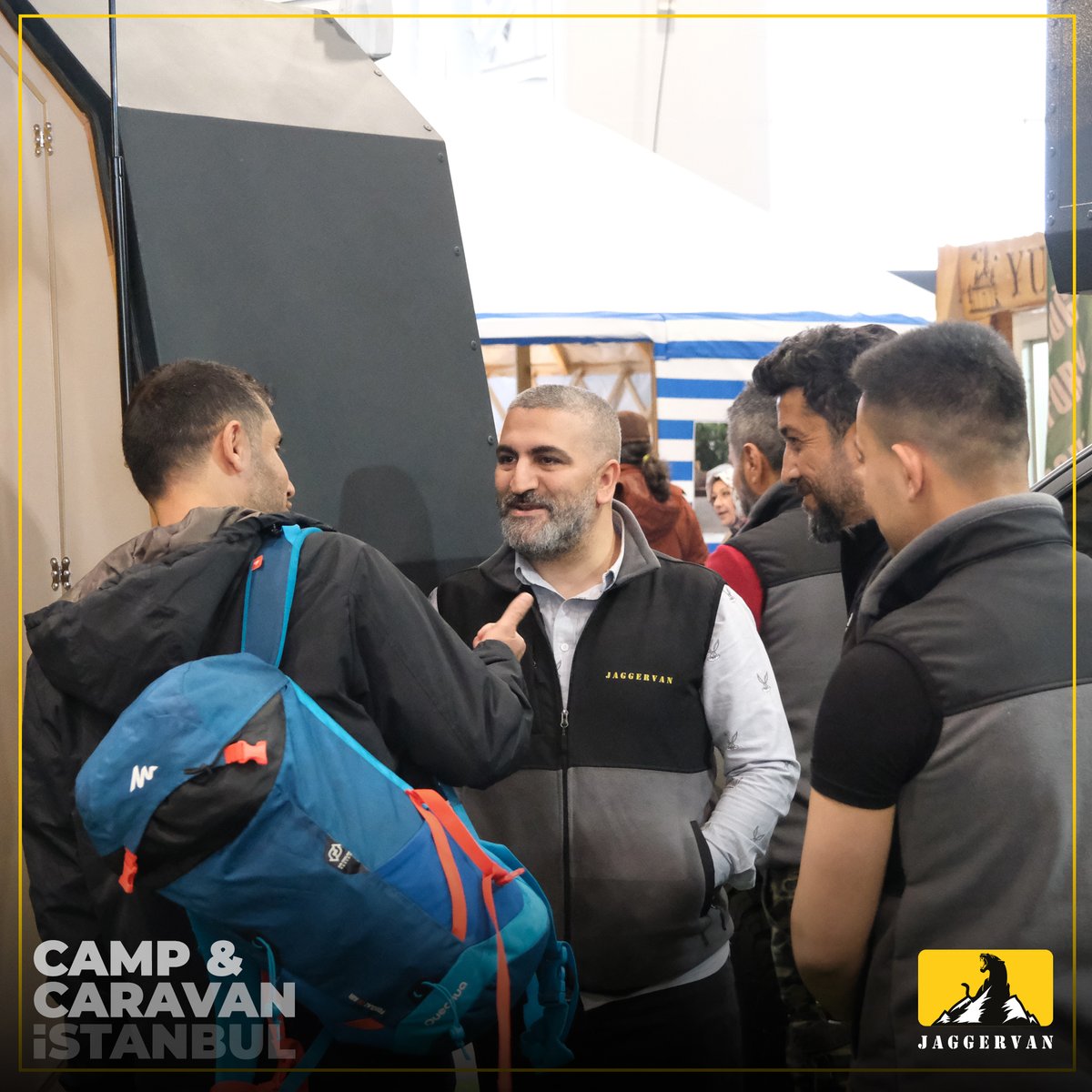 5 Farklı Modelimiz ile katıldığımız ''Camp Caravan İstanbul'' fuarında gösterdiğiniz yoğun ilginiz için Jaggervan Ailesi olarak çok teşekkür ederiz. 
.
Sizi güçlü,özgür ve konforlu Off-Road Jaggervan karavan modelleri ile tanışmaya fabrika/showroomumuza davet ediyoruz !.