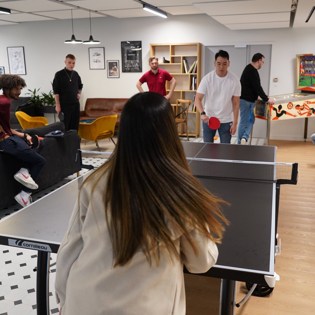 Quantic_Dream's tweet photo. The new relaxation area is very appreciated by employees! #QDatWork https://t.co/r08LB75u6l