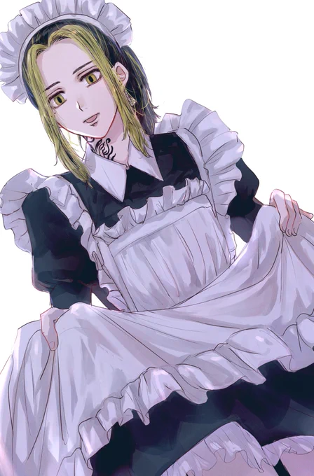 メイドの日らしくて再掲 ※女装