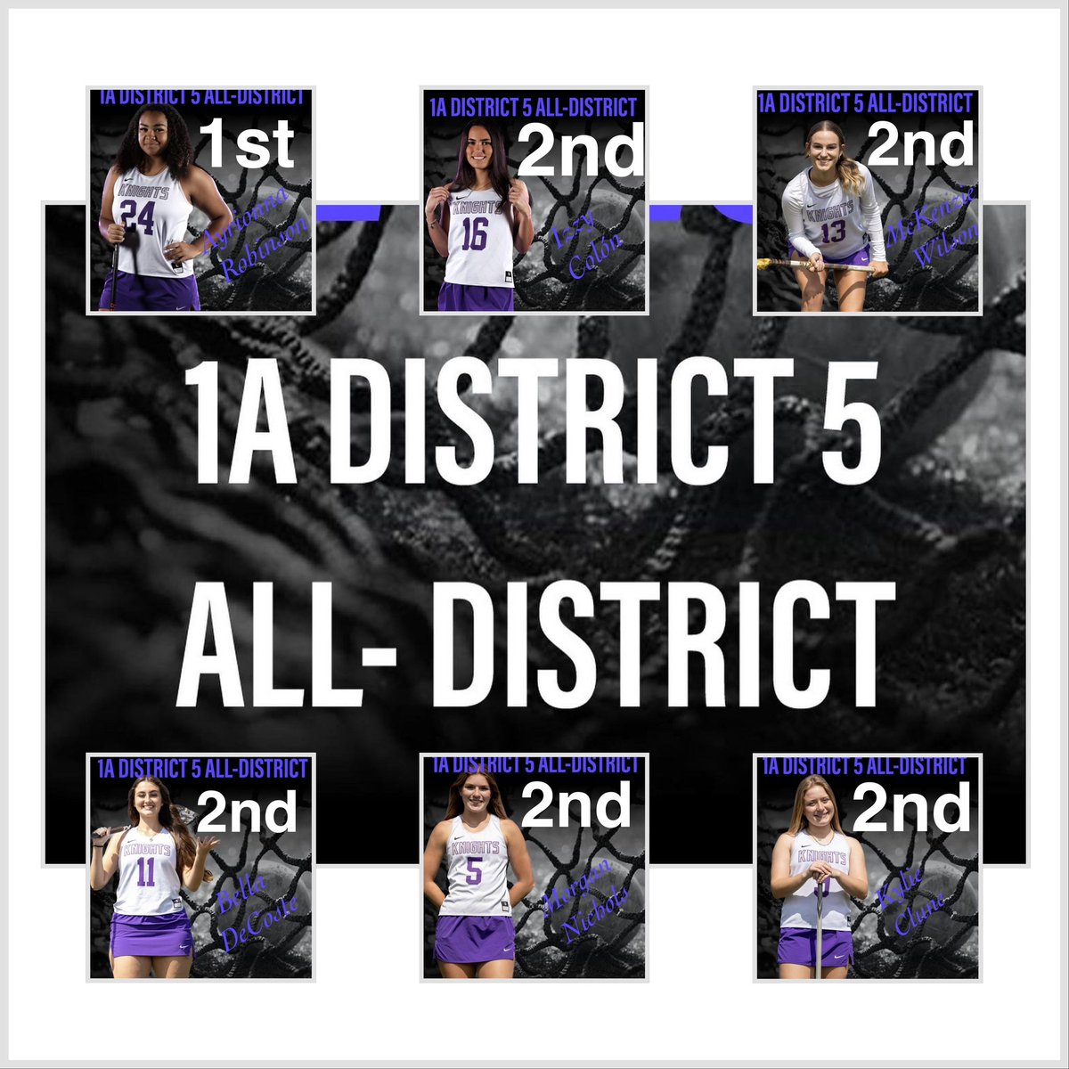 Congrats to Ayrionna, Izzy, McKenzie, Bella, Kylie and Morgan! Great season ladies!