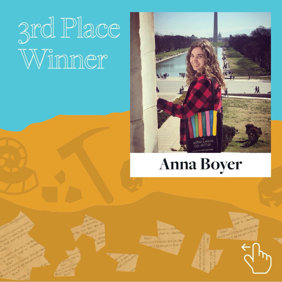 HCWEMiami's tweet photo. Congratulations to the winners of our Spring 2023 poetry contest: Claire Hampton (1st place), Adeline Roux (2nd place), Anna Boyer (3rd place), and Julia Quigley (staff pick)!
🔗Read their work on our website: https://t.co/5AILCifsX7
#hwcmiami #miamiOH #hcwe #poetry https://t.co/dCAUugJDMi