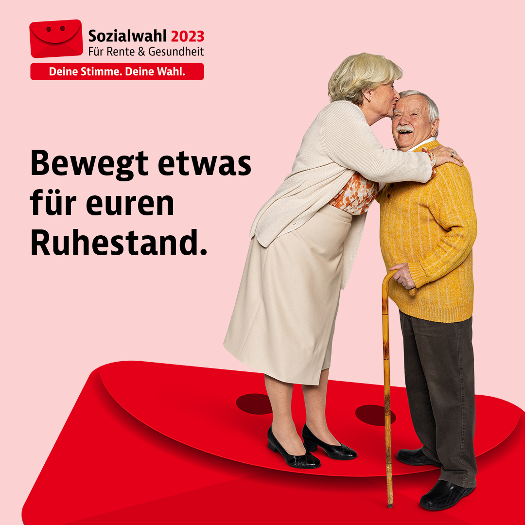 Lass die Sozialparlamente für deine Belange eintreten! 😎☀️ Wie das geht? Nutze einfach deine Stimme! Für mehr Infos: sozialwahl.de 🖖
#DeineStimmeDeineWahl #Sozialwahl2023 #Sozialwahl