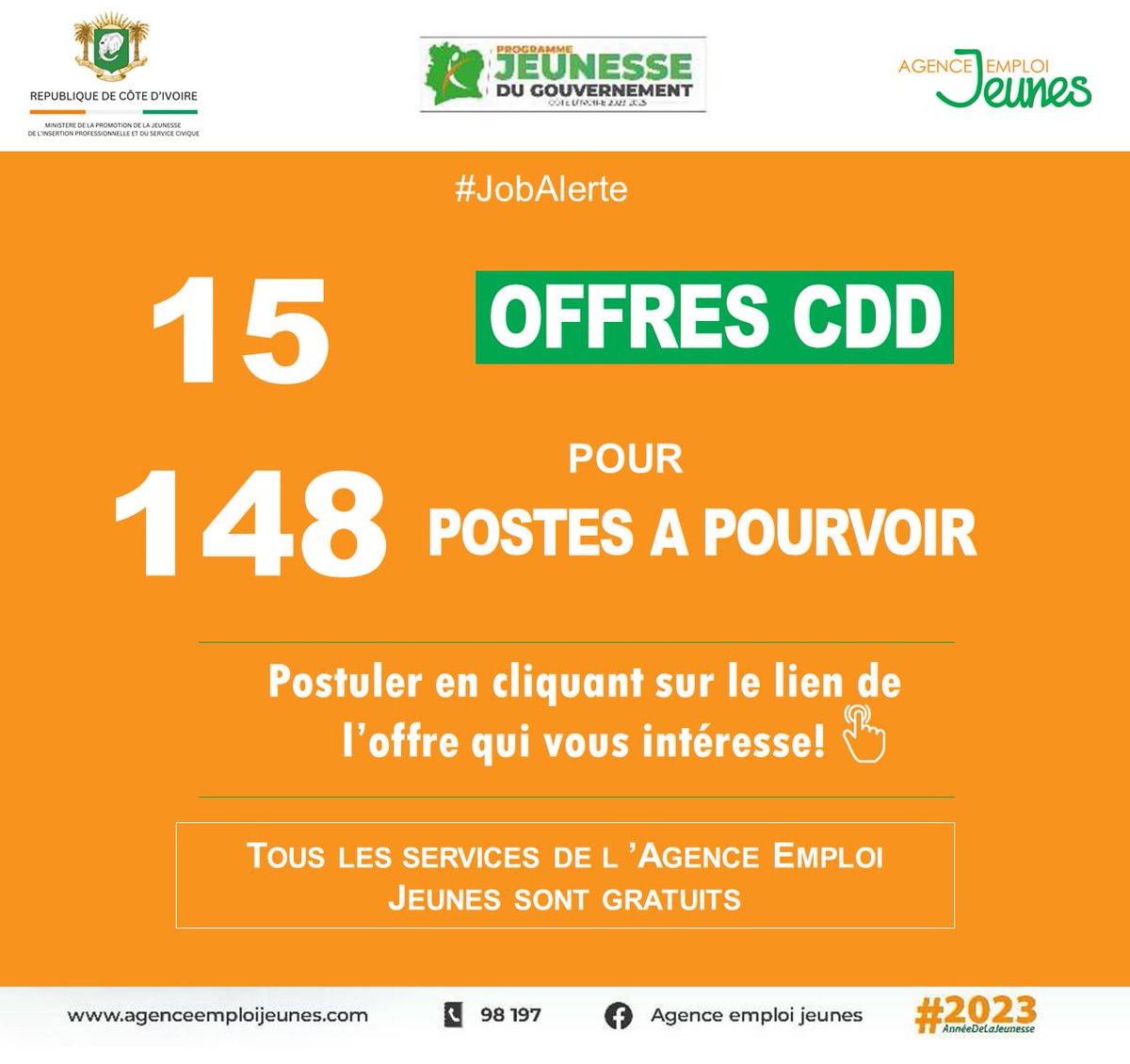 mpjipsc's tweet photo. #2023AnnéeDeLaJeunesse
𝐈𝐧𝐬𝐞𝐫𝐭𝐢𝐨𝐧 𝐝𝐞𝐬 𝐣𝐞𝐮𝐧𝐞𝐬 : 𝐎𝐟𝐟𝐫𝐞𝐬 𝐂𝐃𝐃
En savoir plus 👉https://t.co/3aENWtIWt7
#MPJIPSC #Insertion #Emploi #Jeunesse #stageecole #stage #jeunes #Formation #CDD #CDI #PJGOUV https://t.co/iZQdn88y8L