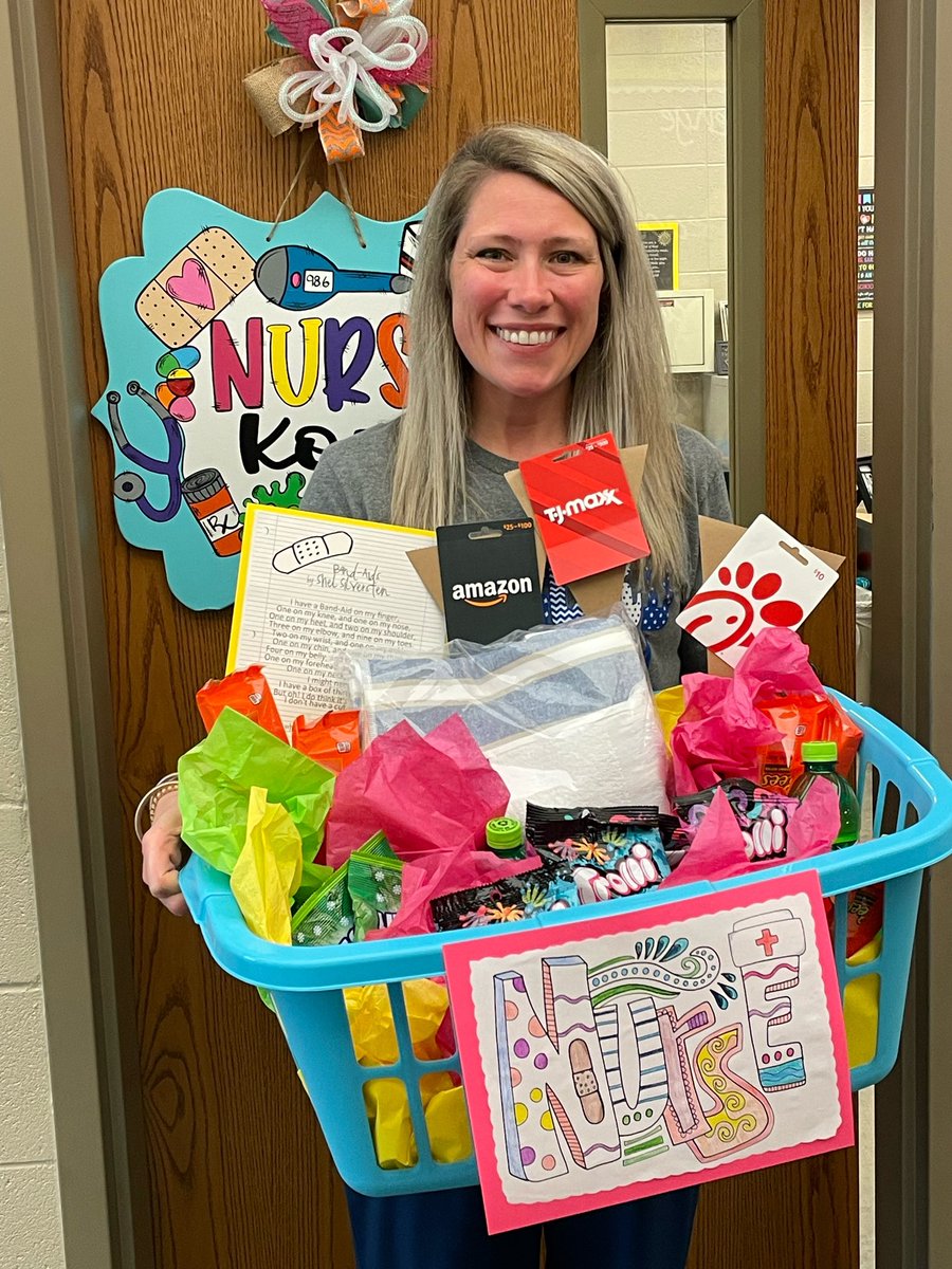Happy National School Nurse Day! We are thankful for Nurse Kori who always is patient and goes above and beyond for our students.