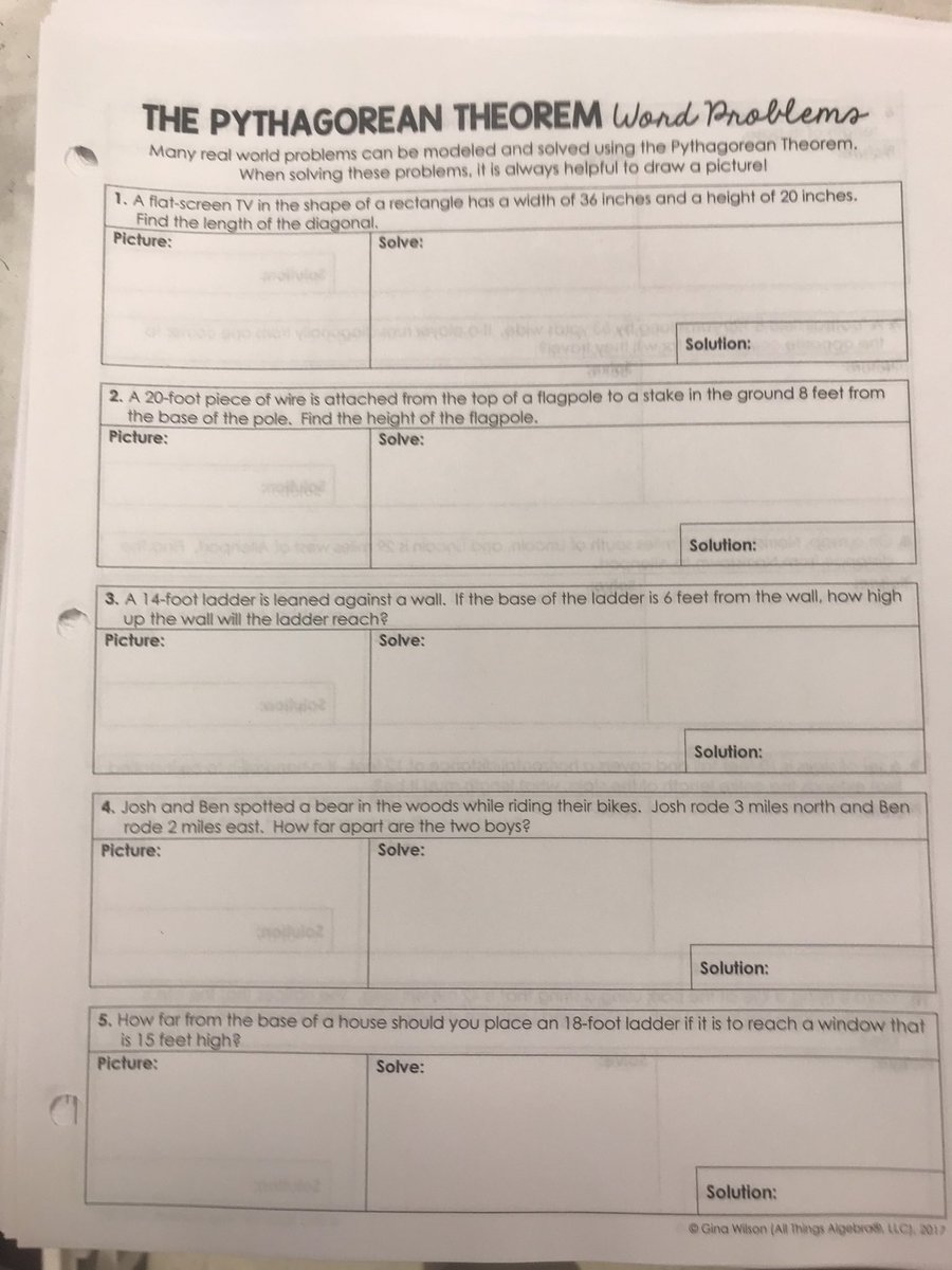 Solving real-world math problems using the Pythagorean Theorem. #oneAthens
