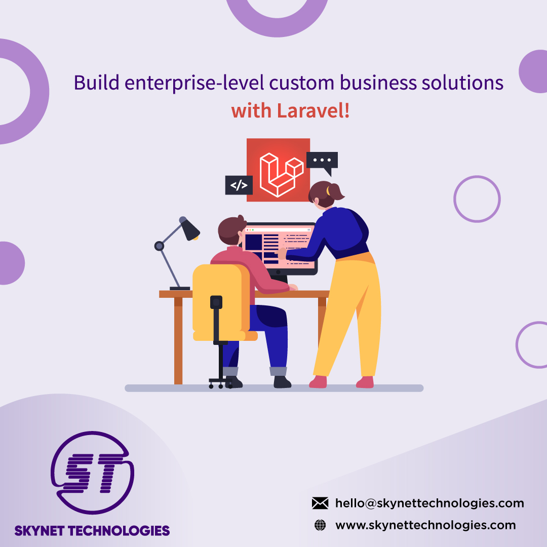Skynet_LV's tweet image. Streamline your business workflow through enterprise-level personalized business solutions built on Laravel! Get in touch with us for the free quote!
buff.ly/3EomYc0
#Laravel #LaravelDevelopment #LaravelSolutions #LaravelDevelopmentServices